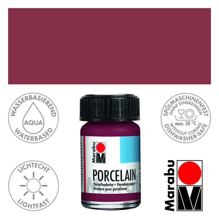 Marabu Porcelain Brombeere 15 Ml Marabu Porcelain Farbe Porzellanmalfarben Farben Fur Hobby Freizeit Farben Stifte Co Produkte Creativ Discount De