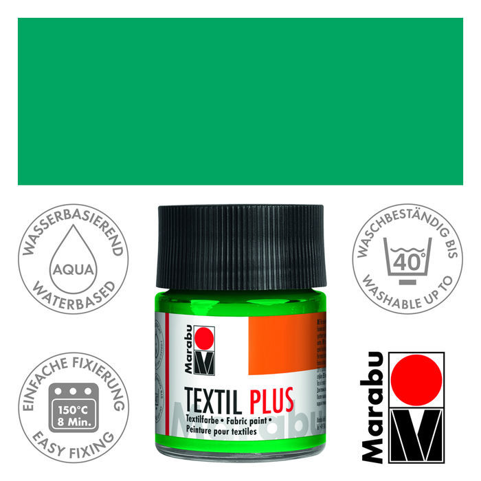 (1L = 166 EUR) Marabu Textil Plus, 15ml/50ml, Stofffarbe für dunkle Stoffe - Bild 29 von 29