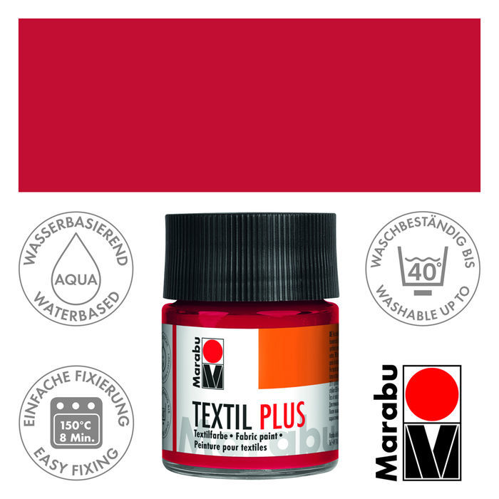 (1L = 166 EUR) Marabu Textil Plus, 15ml/50ml, Stofffarbe für dunkle Stoffe - Bild 13 von 29