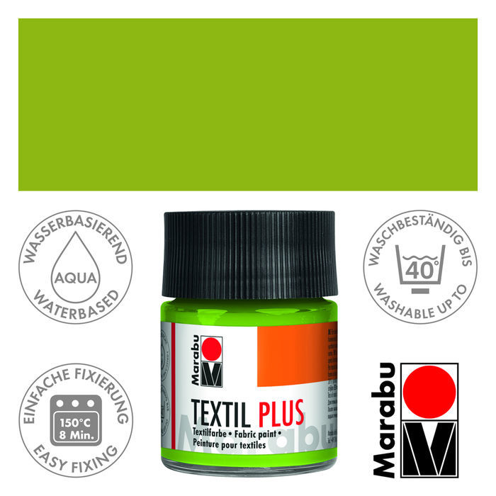 (1L = 166 EUR) Marabu Textil Plus, 15ml/50ml, Stofffarbe für dunkle Stoffe - Bild 16 von 29