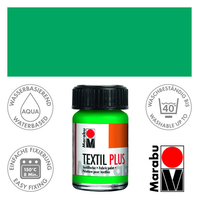 (1L = 166 EUR) Marabu Textil Plus, 15ml/50ml, Stofffarbe für dunkle Stoffe - Bild 28 von 29
