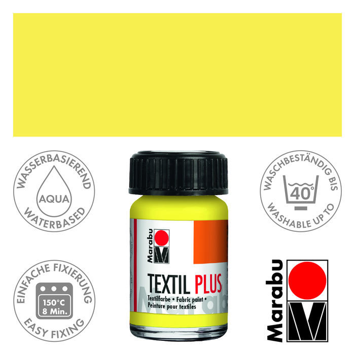 (1L = 166 EUR) Marabu Textil Plus, 15ml/50ml, Stofffarbe für dunkle Stoffe - Bild 23 von 29