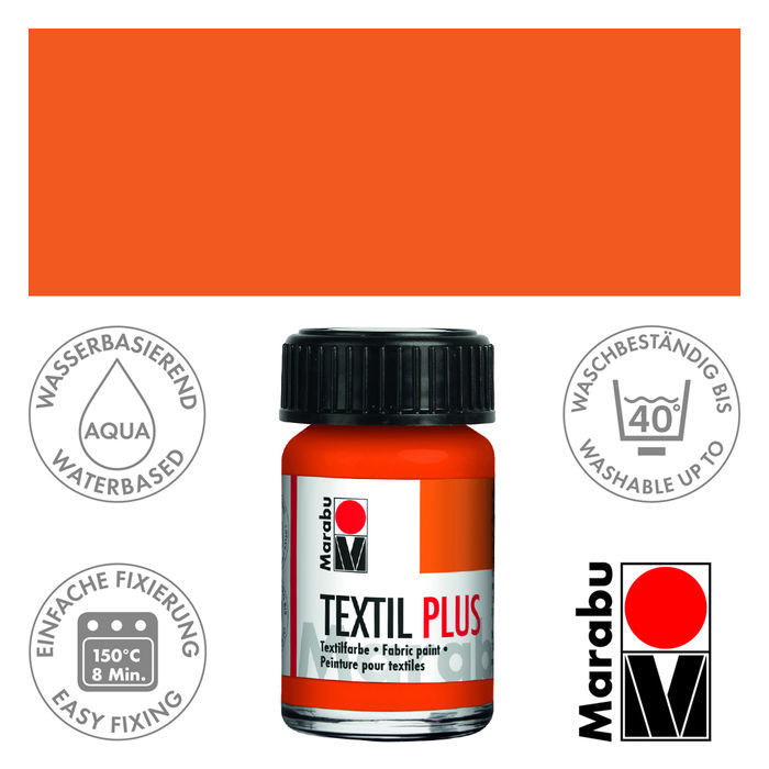 (1L = 166 EUR) Marabu Textil Plus, 15ml/50ml, Stofffarbe für dunkle Stoffe - Bild 25 von 29