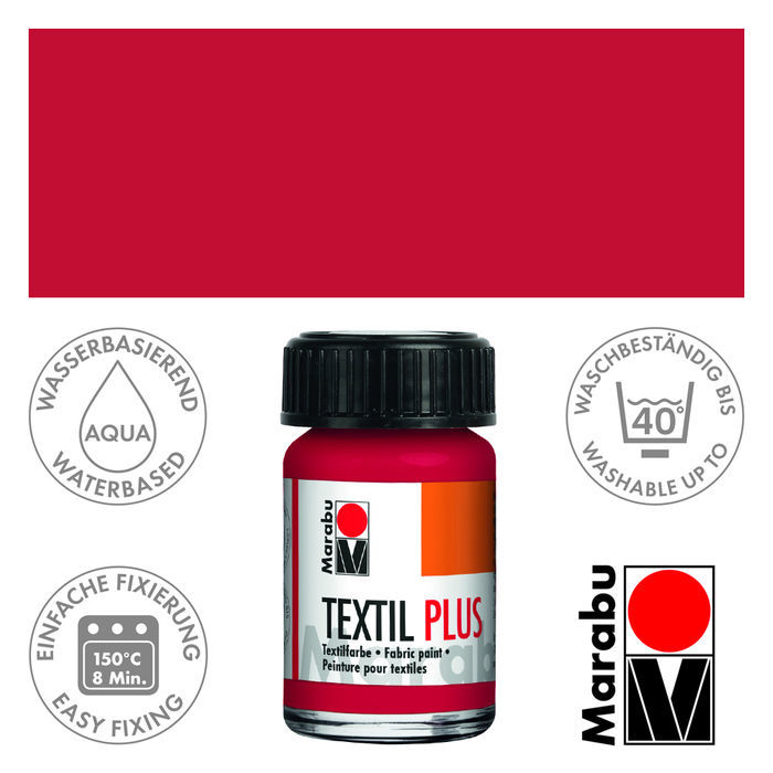 (1L = 166 EUR) Marabu Textil Plus, 15ml/50ml, Stofffarbe für dunkle Stoffe - Bild 12 von 29