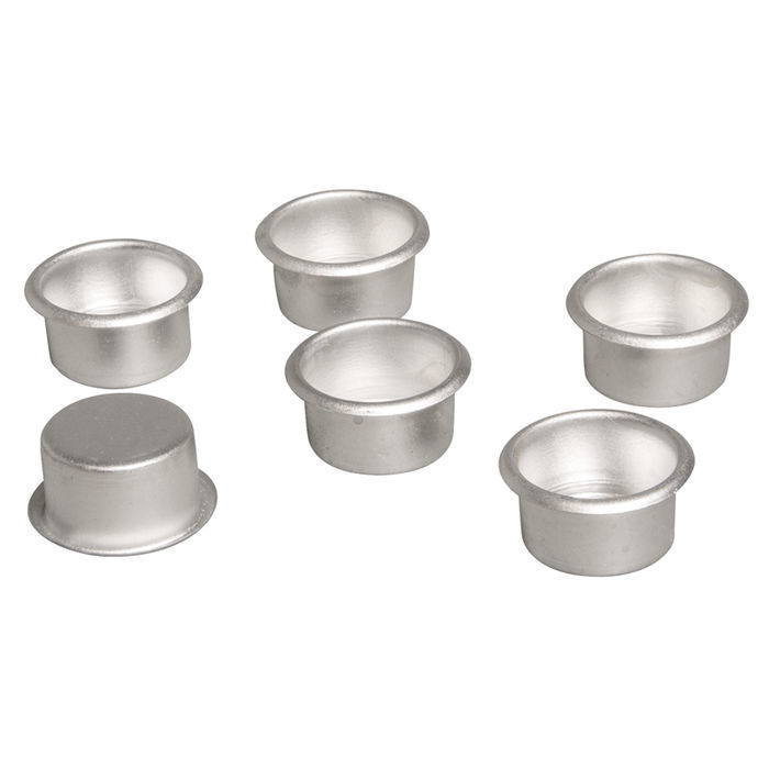 Metall-Kerzenhalter, 2,2 cm, 6 Stück - Naturkränze ...