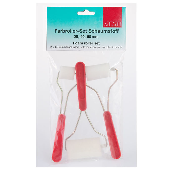 SAVY 6439065/ Mini Farbroller Schaumstoff beflockt 65/ mm