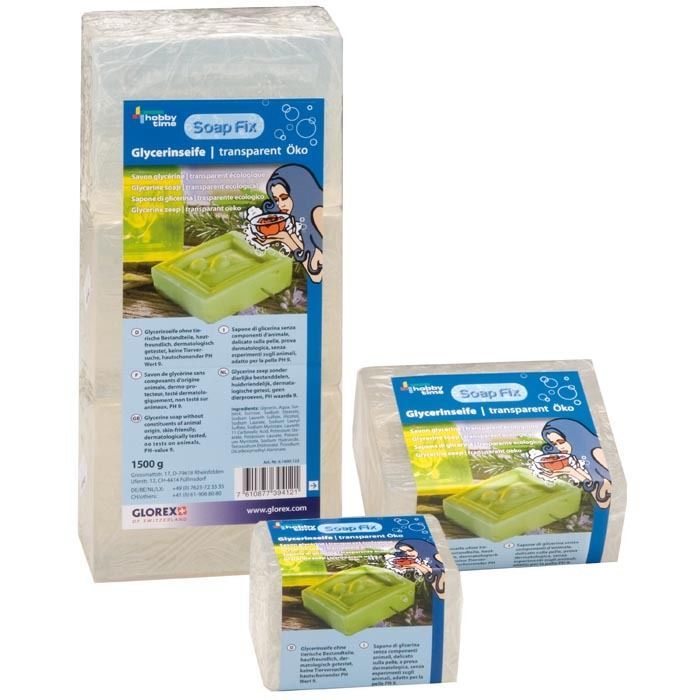 Glorex Glycerinseife Öko opak 500g Seifengießmasse Rohseife 13,78€/kg 