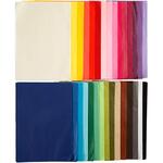Seidenpapier 17g, DIN A4, 30 x 10 B�gen, farblich sortiert