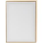 Gespannte Leinwand mit Rahmen, A4, Gr��e 29,7 x 21 cm, 280 g, Wei�, 10 St�ck