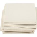 Schwammtuch, Gr��e 17x19,5 cm, Naturwei�, 20 St�ck