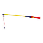 Laternenstab Elektrisch, 50 cm rot/gelb/blau