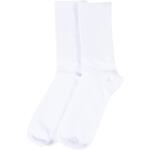 Baumwollsocken, Gr��e 39-42, Wei�, 10 Paar je Packung
