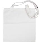Stofftasche Baumwolle, Gr��e 38x42 cm, 130 g, Wei�