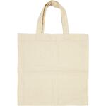 Tragetasche Baumwolle, 5 St�ck, Gr��e 27,5x30 cm, 135 g, Hellnatur