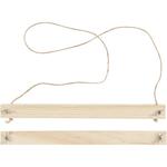 Bilderleisten, 2 Leisten, H�he 2 cm, Tiefe 2,2 cm, Breite 25 cm f�r Din A4