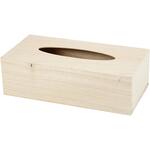 Kosmetiktuch-Box aus Holz, 1 St�ck , Gr��e 27x14x8 cm