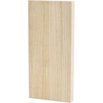 Holztafel, 1 St�ck, 20,6 x 9,6 cm, 20 mm