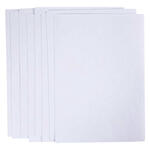 Wasserl�sliches Stickvlies, A5, Blattgr��e 148,5x210 mm, Wei�, 8 Blatt
