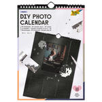 DIY Fotokalender, schwarz, 190g/m�, DIN A4