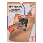 DIY Fotokalender, kraft, 200g/m�, DIN A4