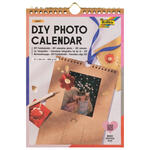 DIY Fotokalender, kraft, 200g/m�, 17x24cm