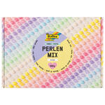Kunststoff-Perlen Mix PASTEL, Jumbo Pack, 500g farbig sortiert