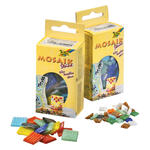 NEU Mosaik-Glassteine Mix, 10 Farben sortiert - Verschiedene Gren