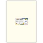Fotokarton 300g/qm 50x70 cm, Perl-Wei�, 1 Bogen