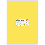 Fotokarton 300g/qm 50x70 cm, Zitronen-Gelb, 1 Bogen