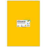 Fotokarton 300g/qm 50x70 cm, Gold-Gelb, 1 Bogen