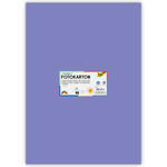 Fotokarton 300g/qm 50x70 cm, Veilchen-Blau, 1 Bogen