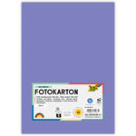 Fotokarton, 50 Bogen, 300 g/qm, DIN A4, Veilchenblau