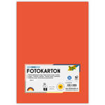 Fotokarton, 50 Bogen, 300 g/qm, DIN A4, Orange