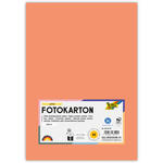 Fotokarton, 50 Bogen, 300 g/qm, DIN A4, Lachs