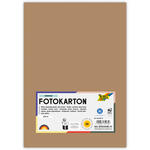 Fotokarton, 50 Bogen, 300 g/qm, DIN A4, Rehbraun