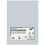 Fotokarton, 50 Bogen, 300 g/qm, DIN A4, Hellgrau