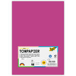 Tonpapier, 100 Bogen, 130 g/qm, DIN A4, Eosin