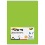 Tonpapier, 100 Bogen, 130 g/qm, DIN A4, Maigr�n