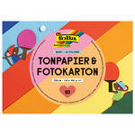 Papier Block BASIC, 130 & 300g/m�, DIN A6, 60 Blatt, 10 Farben sortiert