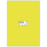 Tonpapier, 10 Bogen, 130 g/qm, 50x70 cm, Limone