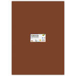 Tonpapier, 10 Bogen, 130 g/qm, 50x70 cm, Schokobraun