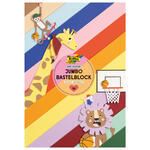 Jumbo Bastelblock Tonpapier/Fotokarton, 23x33cm, 130 & 300 g/m�, 50 Blatt, sortiert