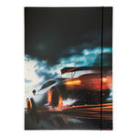 Sammelmappe mit Gummiband, A3, 1 Mappe, BASIC RACE CAR / Rennwagen