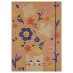 Sammelmappe mit Gummiband, DIN A3, 1 Mappe, Kraftkarton, Overgrown