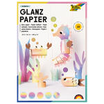 Glanzpapier Rainbow 100g/m�, 22,5x32cm, 10 Blatt