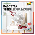 Faltbl�tter Bascetta Stern Transparent Wei� - Verschiedene Gr��en