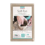 Glorex Hobby Time Soft-Ton lufttrocknend, 500g, wei