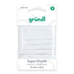 Super-Elastic-Band, 8 mm breit, 4 m lang, wei