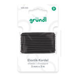 Super-Elastickordel 3 mm breit 3 m lang, weiß