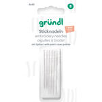 Sticknadeln mit Spitze, 6 Stck